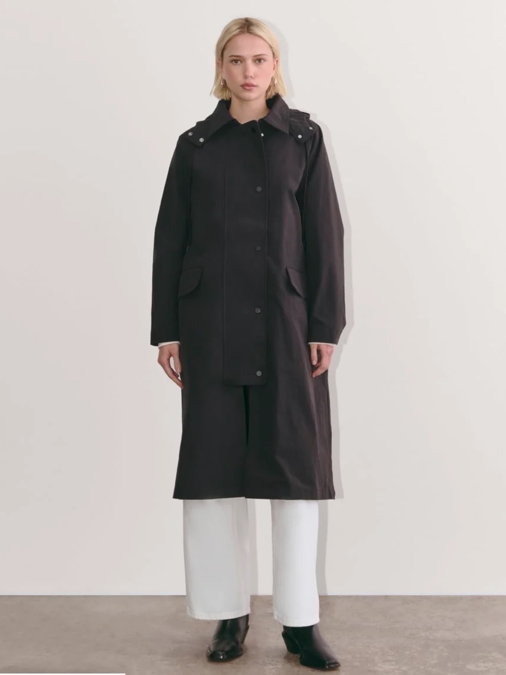 Everlane Black THE OVERSIZED ANORAK